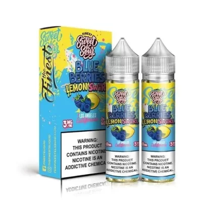Blue-Berries Lemon Swirl E-Liquid by The Finest - Size#120ml~Nicotine#0MG>3MG