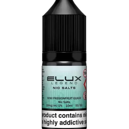 Elux Legend Kiwi Passionfruit Guava Nic Salt Vape Juice - 20mg