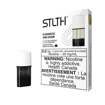 STLTH Pod Pack - Flavourless - 20 mg/mL (wholeseller) (SK) - Excise FED, 20 mg/mL (DSD) (SK) - Excise FED (906C06)