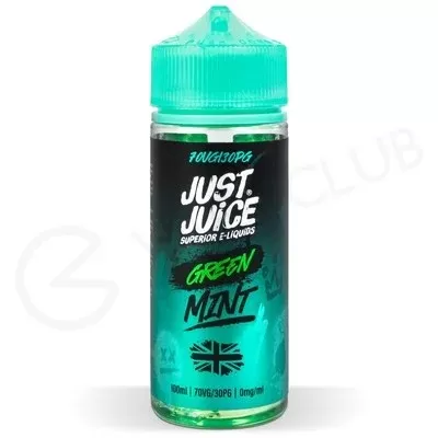 Green Mint Shortfill E-Liquid by Just Juice 100ml