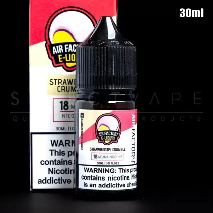 Air Factory – Strawberry Crumble Nic Salt 30ml
