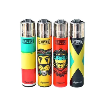 Clipper® Lighters | Rasta | 48 Count