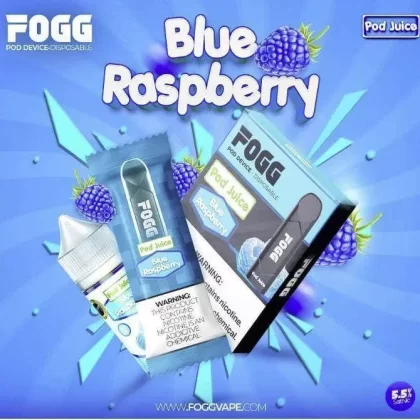 FOGG Pod Device Disposable – Blue Raspberry - Vape Store