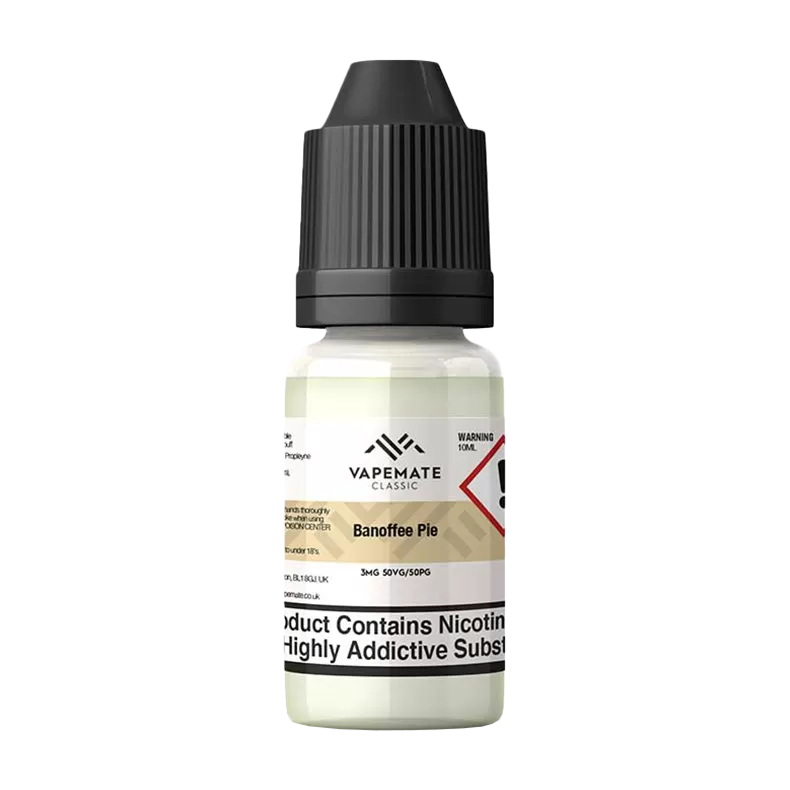 Vapemate Classic Banoffee Pie 10ml - 18mg - Vape Product