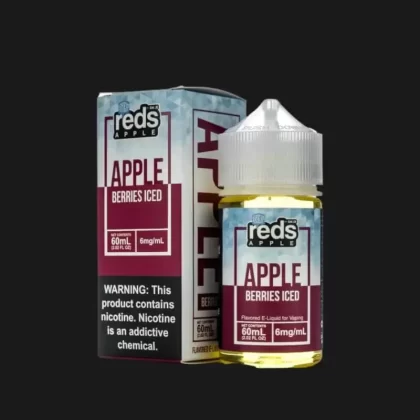 REDS 7DAZE APPLE 60ML - Fruit Mix Ice / 6 MG