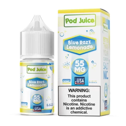 Pod Juice - Blue Razz Lemonade - 30ML E-Liquid
