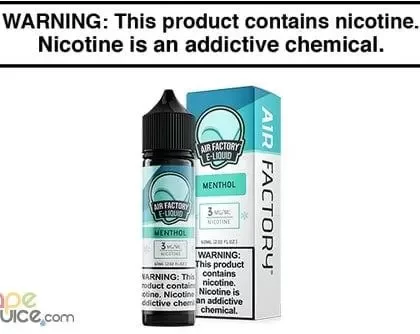 MENTHOL BY AIR FACTORY 60ML - Vapejuice