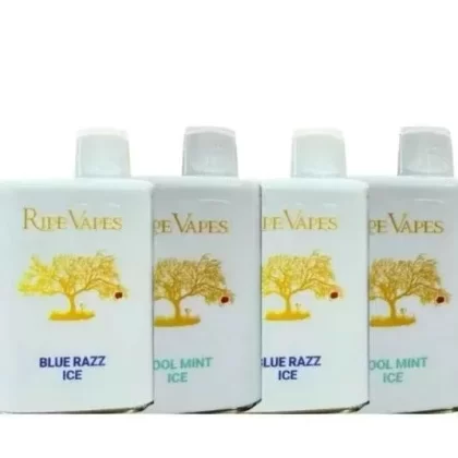 Ripe Vapes Ivory 40000 Puffs Disposable Device - flavors#Blue Razz Ice>GRAPE ICE>watermelon ice>Cool Mint Ice>Double Peach Ice>Mango Oasis Ice>Passion Fruit Ice>Straw Lush Ice>Vct 20MG>Vct 5