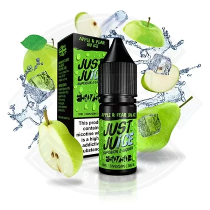 Just Juice 50/50 Apple & Pear on Ice 10ml - Strength#3mg>6mg>12mg