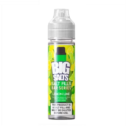 Big Salts Lemon Lime – 60ml Salt Fills E Liquid - Vapourdays Co