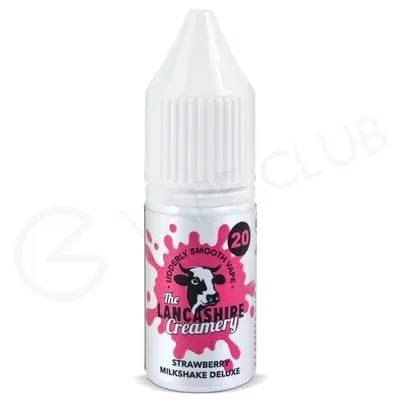 Strawberry Milkshake Deluxe Nic Salt E-Liquid by The Lancashire Creamery - Ecigpremium
