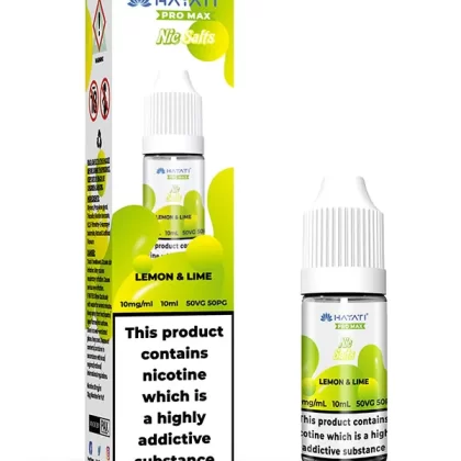 Hayati Pro Max Lemon & Lime Nic Salt E-Liquid 10ml - 10mg