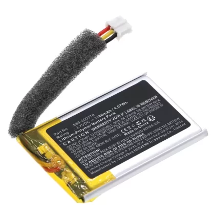 Batteries N Accessories BNA-WB-P19046 Speaker Battery – Li-Pol, 3.7V, 1100mAh, Ultra High Capacity – Replacement for Logitech 533-000079 Battery