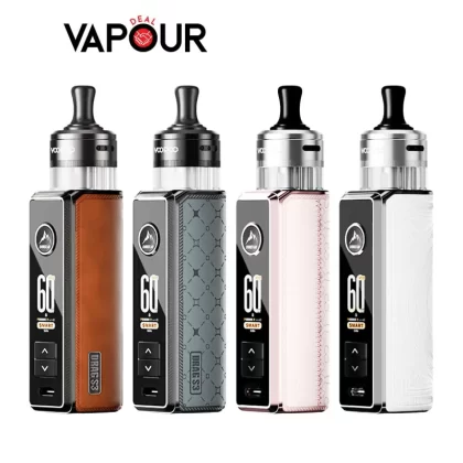 VooPoo Drag S3 Vape Kit - Spray Black - Vapourdeal Co