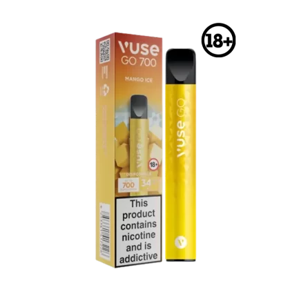 VUSE GO 700 DISPOSABLE MANGO ICE 34MG 700 PUFF