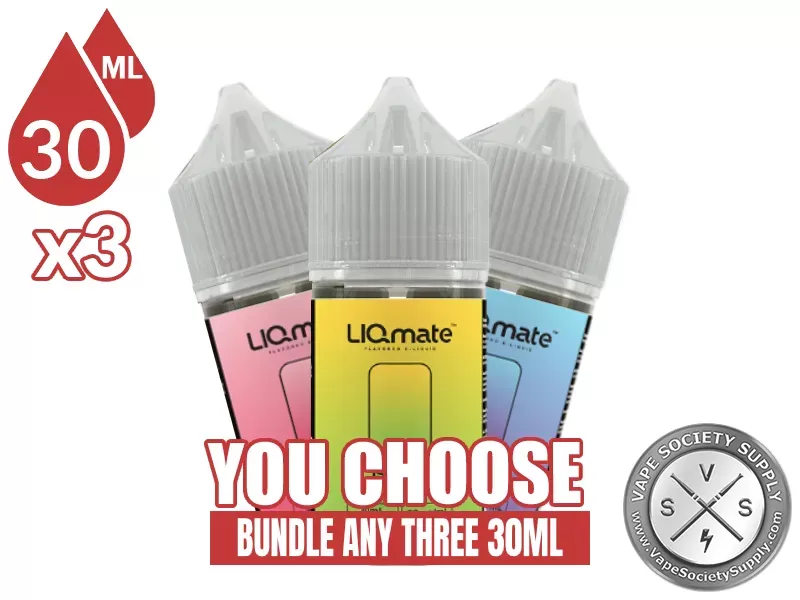 LIQmate Salt Bundle 3x30ml (90ml)