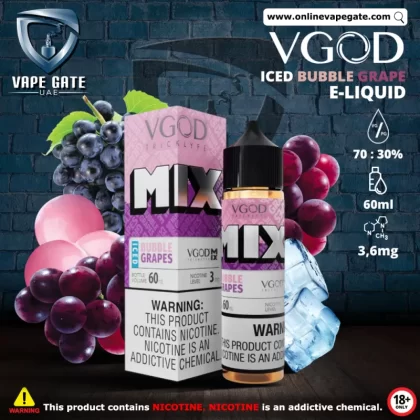 VGOD Iced Bubble Grapes - 60ml