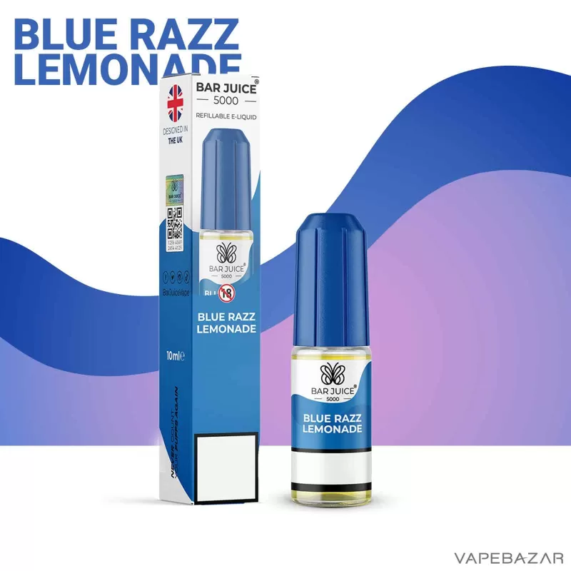 Bar Juice 5000 Nic Salt – Blue Razz Lemonade - Vapebazar - Image 2