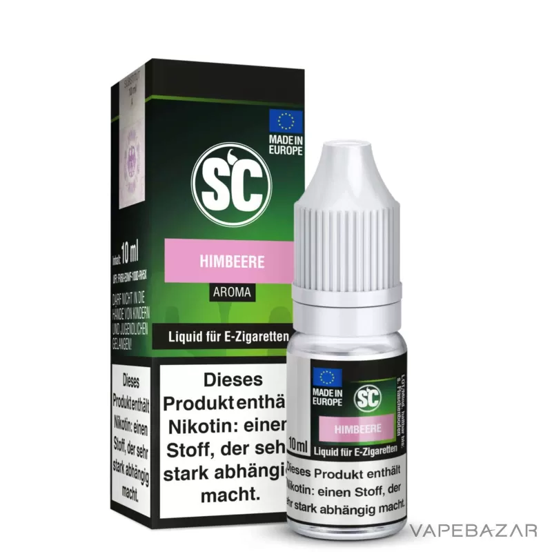 SC Liquid – Himbeere - Nikotinfrei, 18mg/ml - Image 3