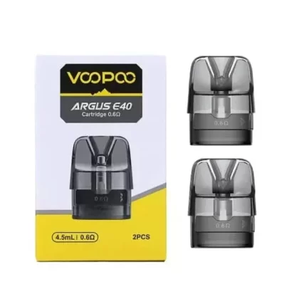 VooPoo ARGUS E40 Replacement Pods - Resistance#0.3 Ohm>0.45 Ohm>0.6 Ohm (D687BD)