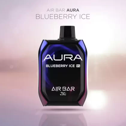AirBar Aura Disposable Vape – Blueberry Ice 50mg (25000 Puffs)