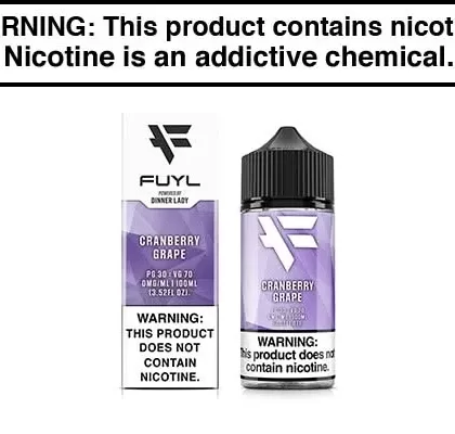 CRANBERRY GRAPE LEMONADE BY FUYL 100ML - Vapejuice