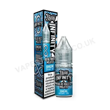 Doozy Infinity Blue Razz Mojito Nic Salt E-Liquid - Vapestreams Co