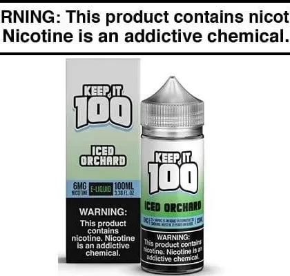 ICED ORCHARD BY KEEP IT 100 100ML - Vapejuice
