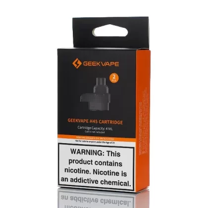 GeekVape H45 Replacement Pod - 2 Pack - 5ml Mesh 0.4ohm Replacement Pod - 2pk