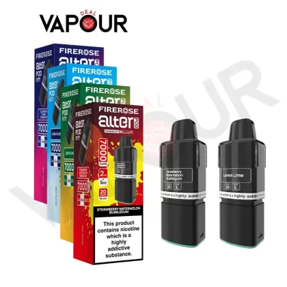 Elux Firerose Alter 7000 Pods - Blueberry Sour Raspberry