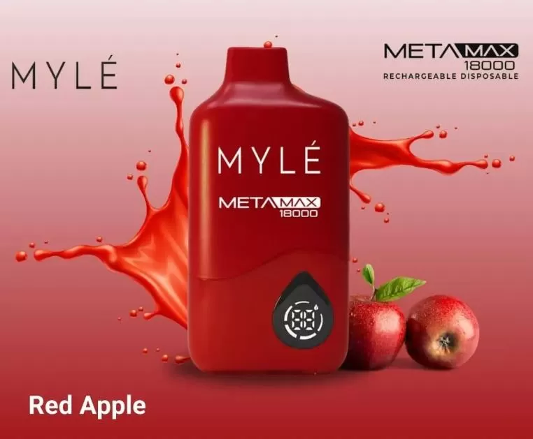 Myle Meta Max Disposable Vape (18,000 Puffs) - Sweet Tobacco / 50 mg - Image 3