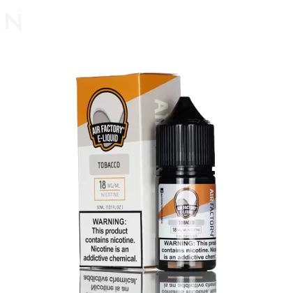 Air Factory Salt Nic - Custard Tobacco - 30ml - 36mg