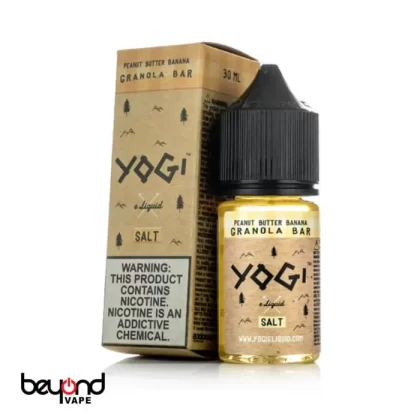 Peanut Butter Banana Granola Bar by Yogi Vape e-liquid SALT 30mL - Beyondvape