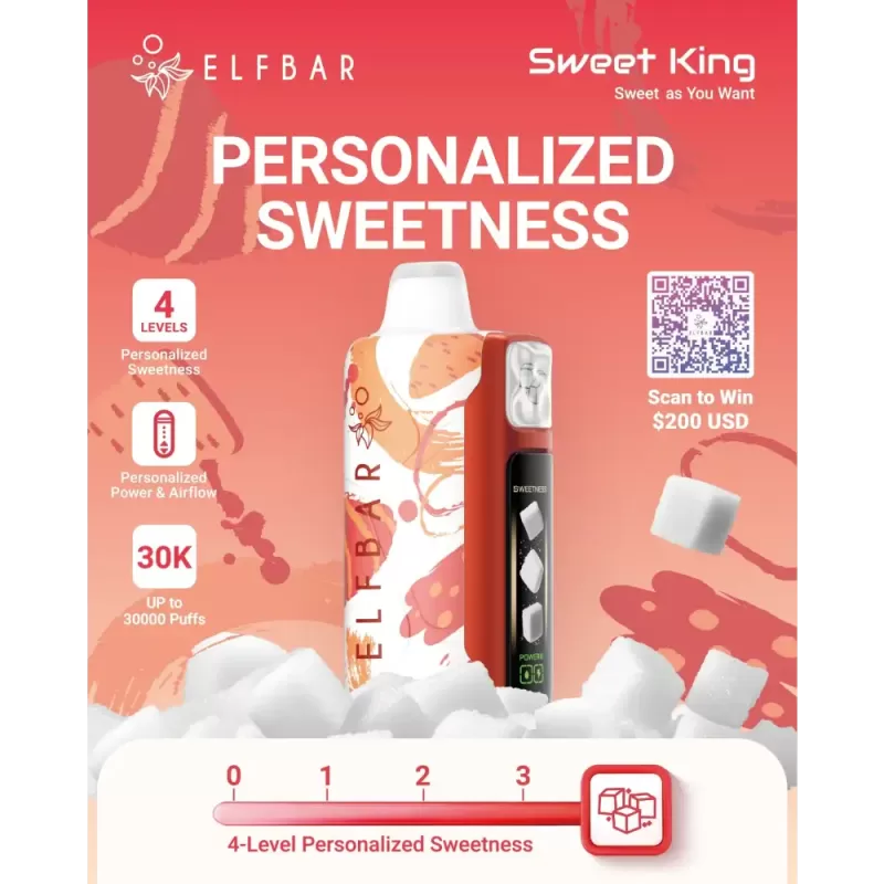 Elf Bar Sweet King 30K Puffs - Houseofvapeindia
