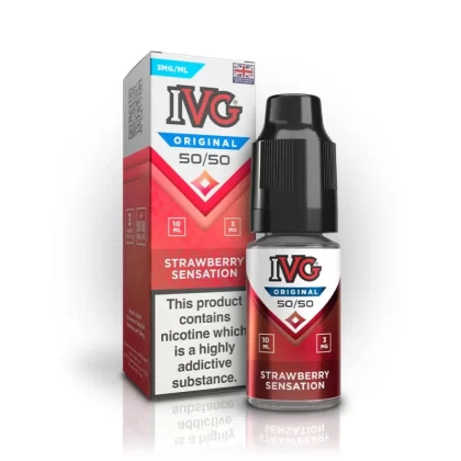 IVG Original 50/50 Strawberry Sensation - 10 Pack