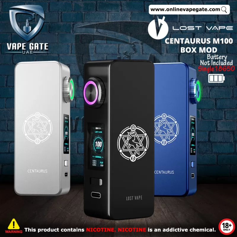 Lost Vape Centaurus M100 Box Mod - Midnight Blue