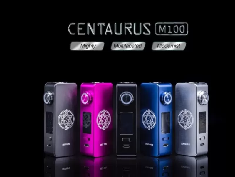 Lost Vape Centaurus M100 Box Mod - Midnight Blue - Image 2