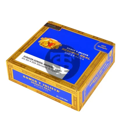 Romeo Y Julieta Reserve Real Corona Nicaragua, 25 count box - Vape Store