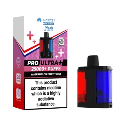 Watermelon Fruit Twist Hayati Pro Ultra Plus Refill Pack - 20mg - Vape Product