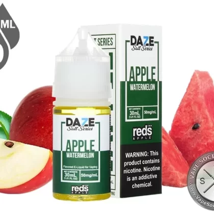 Watermelon Reds Apple 7 Daze Salt 30ml