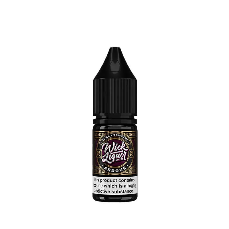 Wick Liquor Ardour 10ml Nic Salts E-Liquid - Vapestore Co