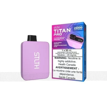 STLTH TITAN PRO DISPOSABLE – DOUBLE BERRY TWIST ICE
