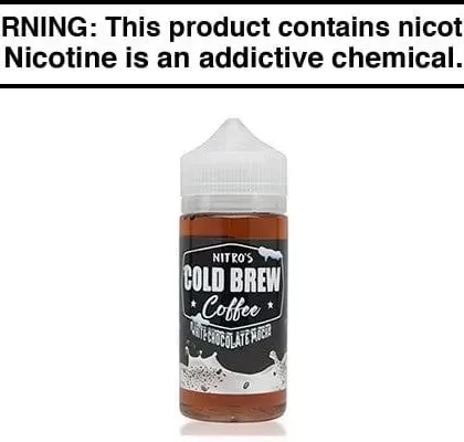 WHITE CHOCOLATE MOCHA BY NITRO’S COLD BREW 100ML - Vapejuice