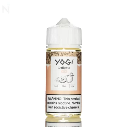 Yogi Delights E-Liquid - Peach Ice - 100mL - 6mg