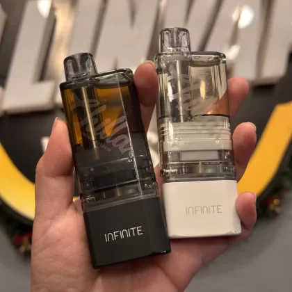 Chillax Infinite 25k puffs Pre-filled Pod - Ocean Drift - sea salt lemon (pod+battery white)