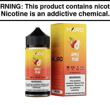 APPLE PEAR BY HERO 100ML - Vapejuice