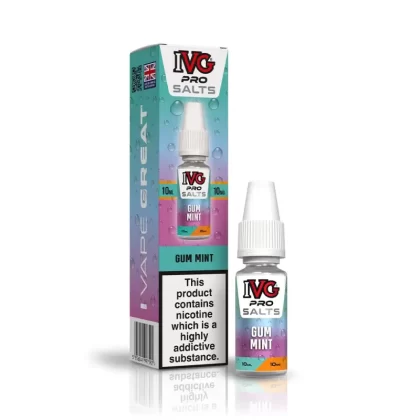 IVG Pro Gum Mint Nic Salt - 20mg