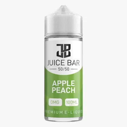 APPLE PEACH E LIQUID BY JUICE BAR 100ML 50VG