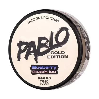 Blueberry Peach Ice Gold Edition Nicotine Pouches by Pablo - Ecigdepot