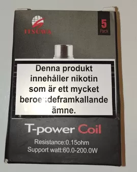 AMIGO T-Power coil 0,15 Ohm 5-pack